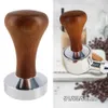 Pressini 51mm53mm58mm Pressino per caffè espresso Manico in legno Martello per polveri Espresso Tamper Distributore di caffè Pressini per caffè Coffeeware 230712