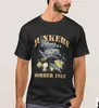 Мужские футболки Vintage Второй мировой войны Немецкие юнкеры JU87 Стука Футболка бомбардировщика. Летняя хлопковая рубашка с коротким вырезом