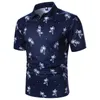 Men s T Shirts 2023 Branded Polo Shirts Printed Golf Tennis Casual Breathable Cotton Short Sleeves Tops Streetwear 230713