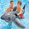 砂遊び水楽しい夏の子供大人の屋外インフレータブルサメの形のスイミングプール。193*119 インフレータブルゲームスイマー 230712