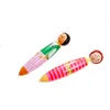 Japanese And Korean Stationery Cartoon Ballpoint Pen Doll Small Advertising Marker Student Novelty Pens For Writing