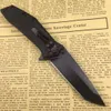 1Pcs KS1990 Coltello pieghevole Flipper assistito 8Cr13Mov Rivestimento in titanio nero Tanto Blade GRN Manico Coltelli tascabili tascabili EDC con scatola al minuto