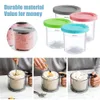 Ice Cream Tools Ice Maker Lock Ninja Cream For Replacements Pints Ice C300s Containers Series With Containers Cream Cups Creami 230712