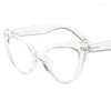 Солнцезащитные очки с защитой от синего света, очки для чтения, женские готовые очки по рецепту, кошачий глаз, T, буква, очки для дальнозоркости, диоптрии от 0 до 6,0