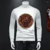 Men's Hoodies 2023 High Quality Hip Street Cool Man Pullover Sweatshirt Designer Rhinestone Top S-4XL Drop