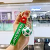 Blogueiro de moda designer de joias Criativo desenho animado futebol roupas digitais boneca chaveiro pingente de celular Chaveiros Lanyards Chaveiros atacado YS59