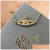 Lunettes de soleil classiques Vivienne We West Empress Dowager Womens Fashion Bracelet Drop Delivery Accessoires Dhejb