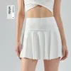 Short femme jupe courte léopard taille haute avec doublures anti-dérapantes réglables robe de tennis femme jupes de yoga fit entraînement de gym course à pied