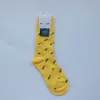 Женские носки дизайнер B Line Socks Женский средний клуб Four Seasons Network Red All Cotton Sports Ins Cotton Stocking