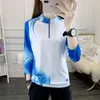 Dames T-shirts Casual T-shirts Dames Outdoor Sneldrogend Ademend Elastisch Ijs Zijde Sport Shirt met lange mouwen Tops Femme Hardloopkleding