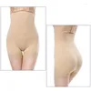 Intimo elasticizzato e modellante da donna 2023 Body Shapewear da donna Guaina dimagrante Slip senza cuciture Vita alta Mutandine contenitive per il ventre F Rk