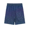 Calção de banho masculino designer de natação reativo à água Shorts de banho de secagem rápida Roupa de banho de verão Fato de banho roupa de praia Water Board Shorts