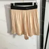 Leggings femininas primavera verão seda casal pijamas roupas de dormir de cor sólida shorts de manga comprida conjunto de duas peças