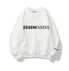Ess Hoodies Mens Hoodie Designer Woman Fashion Trend Friends Black and White Gray Print Letter Top Dream Size S-4xl 1ENC