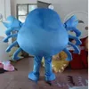 2018 Высококачественный взрослый милый бренд мультфильм Новый профессиональный Hollawoon Blue Crab Costum
