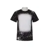 Christmas Toy Supplies Wholesale S M L Xl 4Xl Sublimation Bleached Shirts Heat Transfer Blank Bleach Shirt Polyester T-Shirts Us M Dhobf