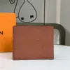 Designer väskor unisex plånbok präglad bokstav för mäns korthållare långa plånbok lyxmärke