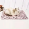 Pet Comfortable & Cooling Mat With Cute Patterns Cat And Dog Sleeping Mat Pet Beds Sofa Cushion