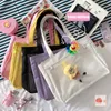 Sacs de soirée Ita Bag Girls Lolita Style Lovely Crossbody Kawaii Clear Schoolbags Pour Teenage Candy Sweet Itabag Shoulder H210 230712