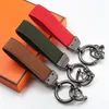 Keychains Lanyards High Qualtiy Key Ring Holder Chain Porte Clef Gift Men Women Souvenirs Car Bag Leather Keychain Pendant Accessories Multicolor DHL Free