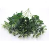 Decorative Flowers Home Decoration Simulation Plant Wedding Floral Art Living Room Table Placement 20 Heads Artificial Plants Leaf