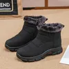 Stivali da donna da neve Scarpe da donna morbide Stivali con plateau con zip per le donne Stivaletti in peluche Scarpe invernali punk impermeabili Botas Mujer L230704