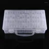 Diamond Painting Accessories 64 Grid Container Box DIY Diamond Embroidery Mosaic Tools Bead Transparent Plastic Drill Storage1306k