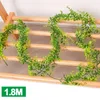 Decoratieve Bloemen 1.8m Kunstplanten Gesimuleerde Groene Blad Klimplant Ivy Strip Pseudo Wijnstok Woondecoratie Accessoires