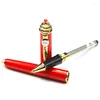 Jinhao Red Golden Ancient China Style Penna a sfera in metallo con scrittura professionale JRP013