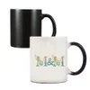 Tazas Letras personalizadas Taza Personal 11 oz cerámica que cambia de color Taza de café amante Regalo de cumpleaños El aniversario de boda marca taza R230713