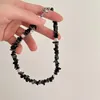 Kettingen Geavanceerd A Niche Literair Zwart Onregelmatig Kristallen Parelketting Met Gestapelde Choker Kettingen Neutrale En Coole Stijl Ins