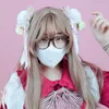 Zapasy imprezy lolita dziewczęta gotycka koronkowa perłowa perła ręcznie robiona bowknot rose kwiatowa wstążka klip kobiety pokojówka cosplay cosplay