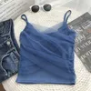 T-shirts pour femmes haute qualité dentelle croix maille sans manches gilet Vintage court jarretelle soutien-gorge haut mode vêtements esthétiques Y2k