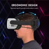 VR AR Accessorise für Oculus Quest 2, verstellbarer Kopfgurt, verbesserte Unterstützung, Komfort-Touch, integrierter Akku, VR-Zubehör 230712