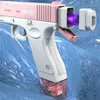 Sand Play Water Fun Water Gun Electric Glock Pistol Shooting Toy Full Automatic Summer Water Beach Toy For Kids Children Boys Girls Adults 230712