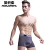 Sous-pants Boxières masculines Shorts sous-vêtements Séparation de bombes Santé Modal U Convex Sac Sac Physiologique Scrotum Testicle Moireproof Boxers J230713