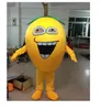 2023 Reclame Rekwisieten Happy Loquat Mascot Kostuum Halloween Kerst Fancy Party Stripfiguur Outfit Pak Volwassen Vrouwen Mannen Jurk Carnaval Unisex Volwassenen