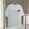 Designer T Shirt Mens Projektanci damski Paulas Ibiza T-shirty luźne koszulki Tops Man Casualna koszula odzież szorty streetwearne Polos Tshirts Rozmiar S-xl czysty bawełniany top