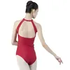 Stage Wear Fashion High Quality Matte Nylon Spandex Women Girls Sexy Yoga Latin Ballet Mesh Dance Leotards Adult