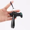 Keychains Creative Video Game Handle Keychain Simulation Joystick Model Key Chain Ring Pendant Men Women Couple Holder Trinket Gif278T