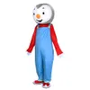 Costume da mascotte T'choupi diretto in fabbrica 2018 Costume da adulto per costume di Halloween Purim251z