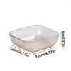 Plates Snack Holder Fruit Vegetable Dish Bowl Storage Organizer For Portable Appetizer Tray