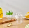 Ny citronpress med locket Plastic Manual Lemon Juicer Orange Press Cup Citrus Squeezer med Pour Pip Fruit Tools JL1540