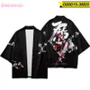 Этническая одежда мода японская кимоно костюм самурай хараджуку кардиганские женщины мужчина косплей Юката Топы набор плюс плюс 5xl 6xl L269c