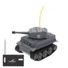 Electric/RC Car 1 72 4Ch Mini RC Tank Car Model Electronic Radio Controlled Toy Military Battle Simulation Tiger Tank Gifts Toys for Children 230713
