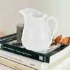 Dinnerware Sets Bracket Adorable Sauce Cup Coffee Ceramic Container Long Mouth Drinks White Pitcher