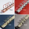 Notitieblokken Moterm Persoonlijke PW Size Metalen Spiraal Ringen Binder Clip Met 2 Paar Schroef Voor Dagboek Notebook Planner Binder Clip Bestandsmap 230712