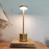 Lampy stołowe LED Bar Nowoczesna restauracja Stand Oprawy oświetleniowe Wymagalna przenośna bateria Bezprzewodowa lampa biurkowa Jadalnia Wystrój domu