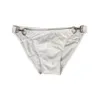 Costumi da bagno da uomo Quick Remove Two Side Metal Lock Slip da bagno Sexy Bikini da uomo Vita bassa Costumi da bagno da bagno Nylon Maschio Gay Sport Beach Surf 230712