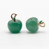 Mini Apple Wiselant Trendy Kamień Naturalny Kryształowe kwarcowe agaty uroków biżuterii świątecznej